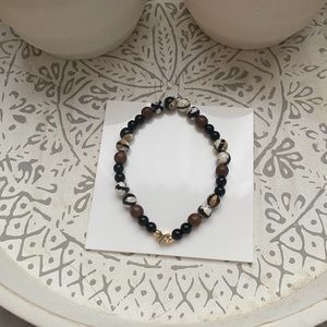 Jade beaded bracelet for men